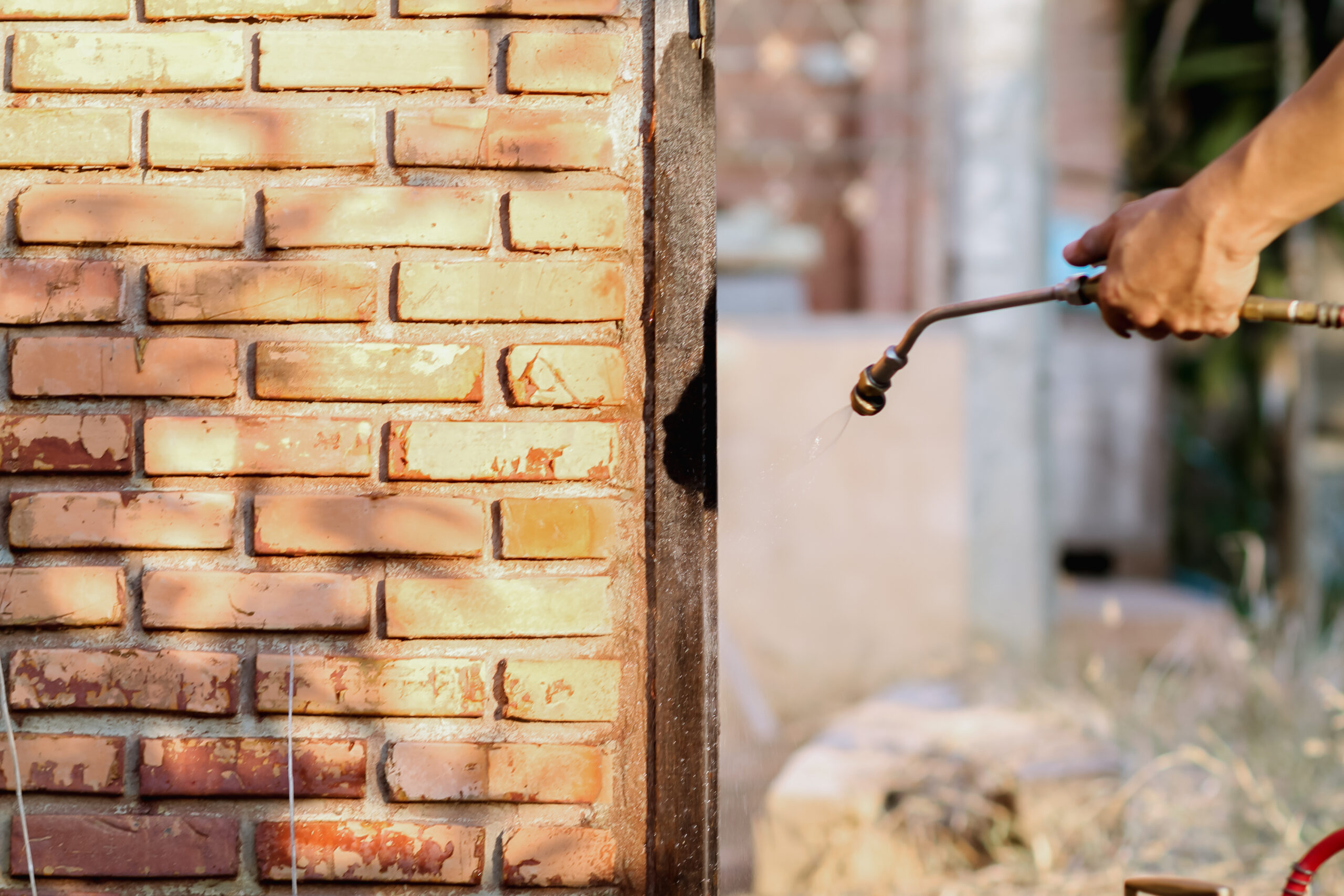 Brick Power Washing