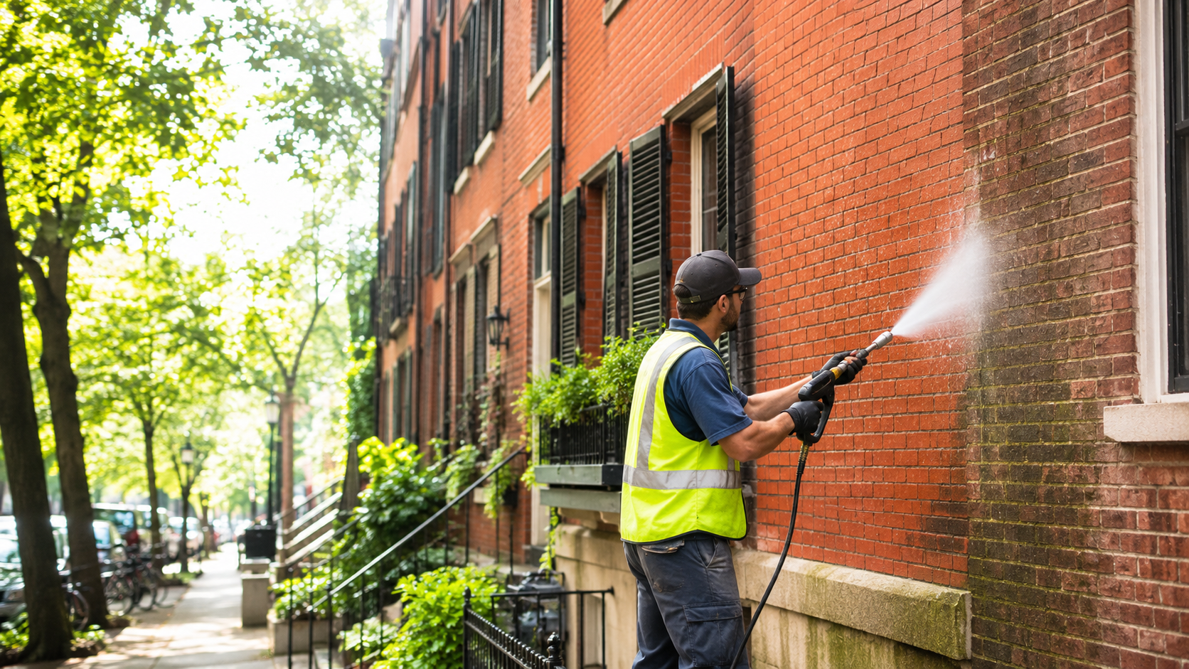 Brick Power Washing RZ